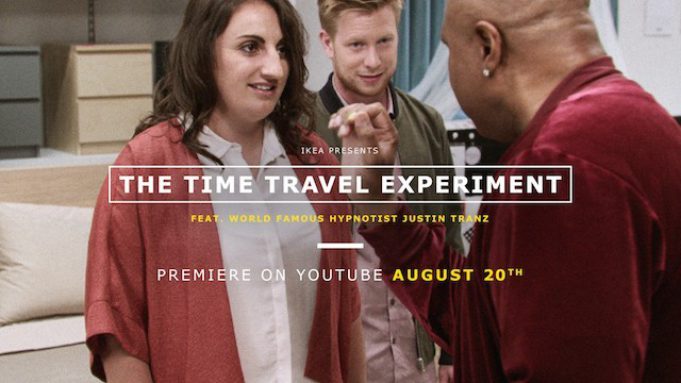 IKEA Launches Hypnotizing TimeTravel Experiment.