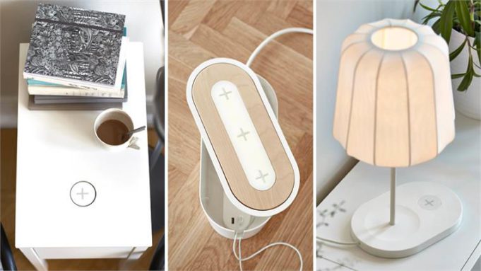 IKEA Collection Brings Qi Wireless Charging Home IKEA Qi Collection