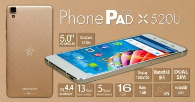 MediaCom PhonePad Duo X520