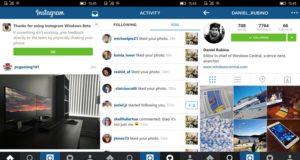 Instagram for Windows 10