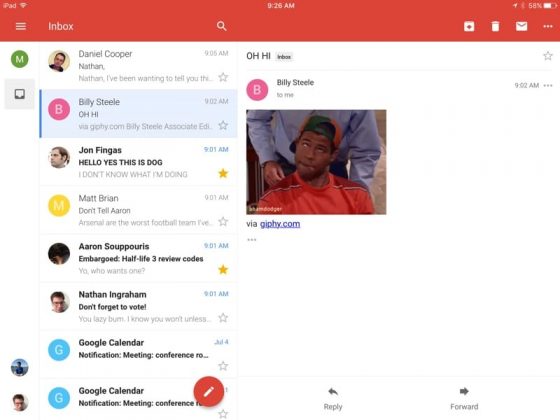 Gmail for iOS