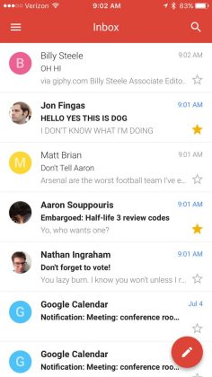 Gmail for iOS