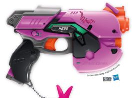Nerf Is Bringing Overwatch’s D.Va Blaster Pistol To Life Next