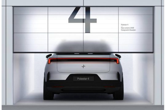 Polestar electric wagon on road representing new EV body style