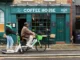Lime Files for IPO as Shared Scooters Try to Grow Up Two Lime riders using an electric scooter and e-bike outside a coffee shop